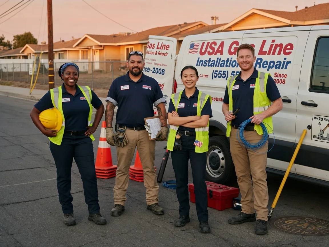 Gas Line Installation company in Ernul, NC